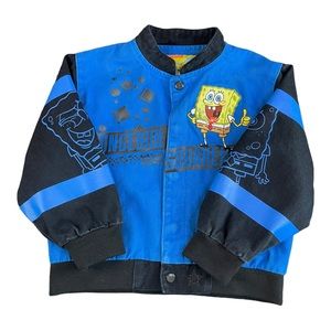 Spongebob Squarepants JH Design Boys Jacket - Size 6 | Boys